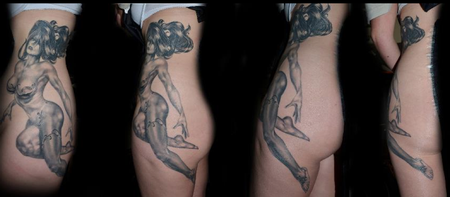 tattoos/ - Setion of Marie's falling lady - 63623